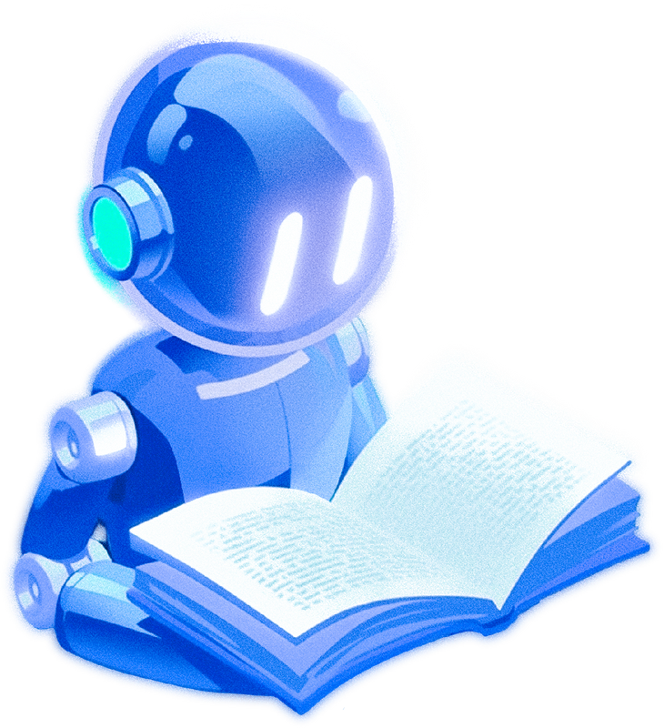 Astronaut reading