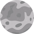 Grey planet